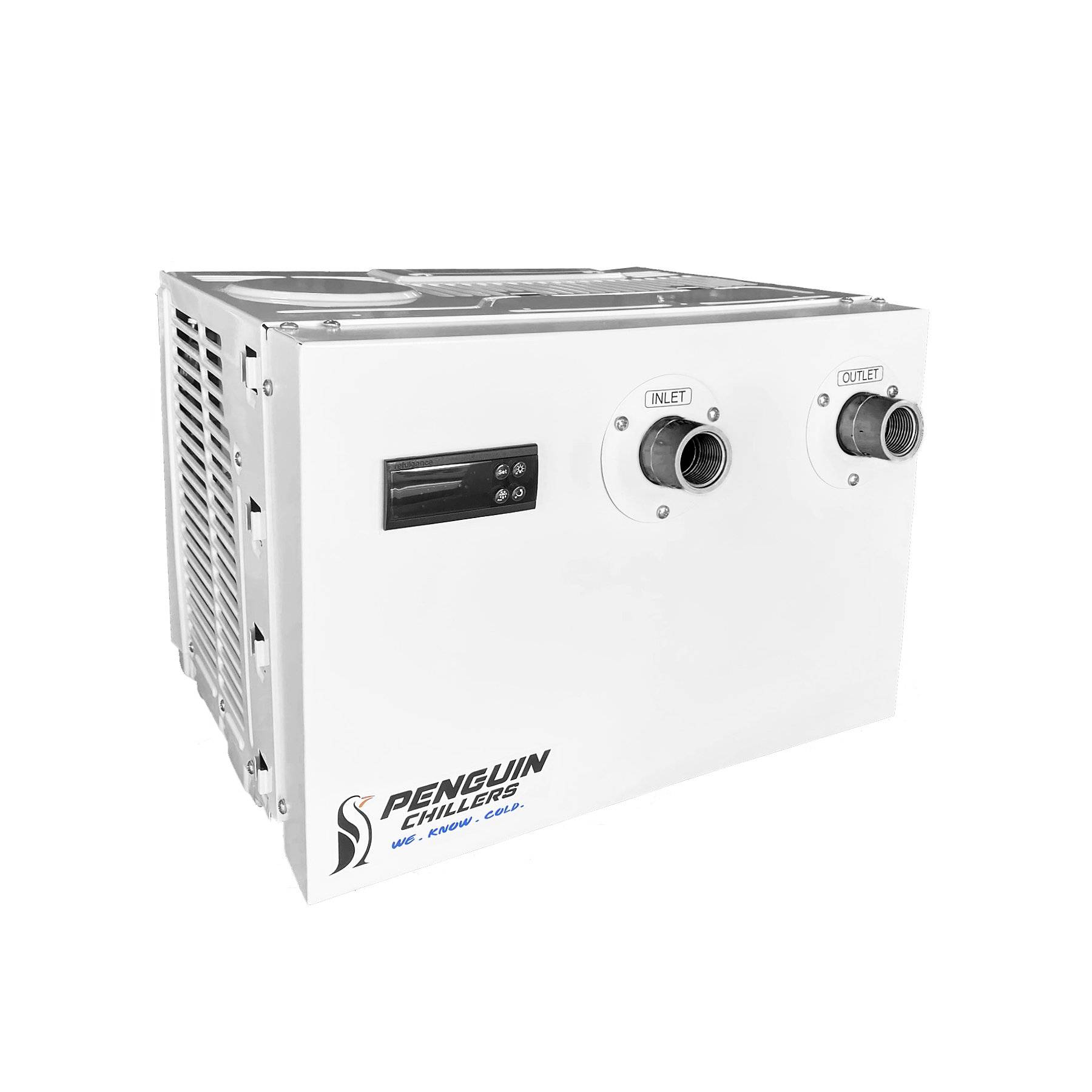 Refurbished Chillers ~ 20% OFF - 1/2HP HE 316SS Exchanger Water Chiller image