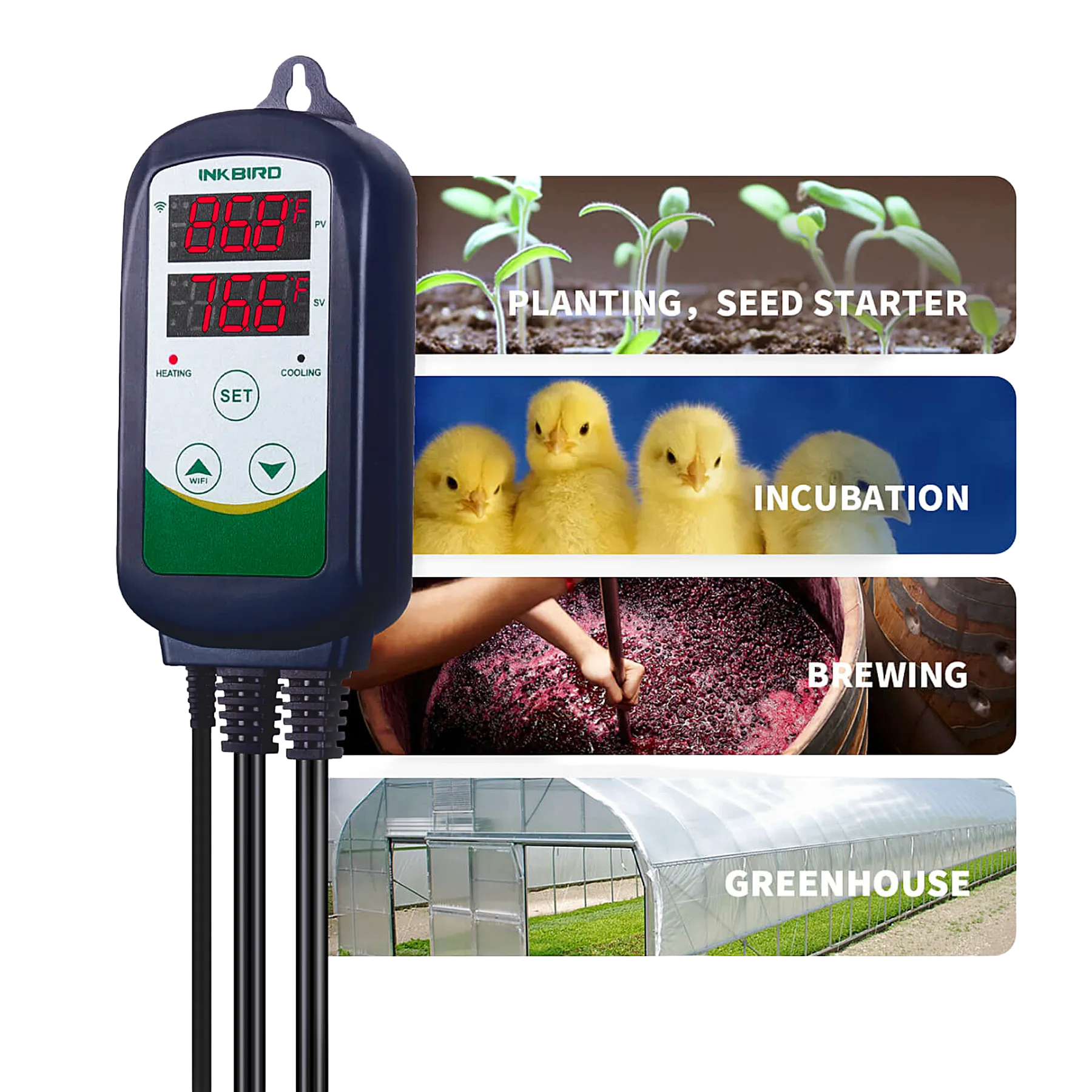 Inkbird Pump Controller – Wifi (for Glycol Pumps)